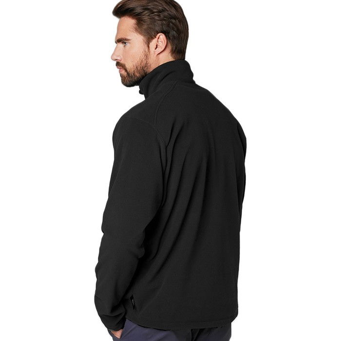 2024 Helly Hansen Mens Daybreaker 1/2 Zip Fleece Black 50844